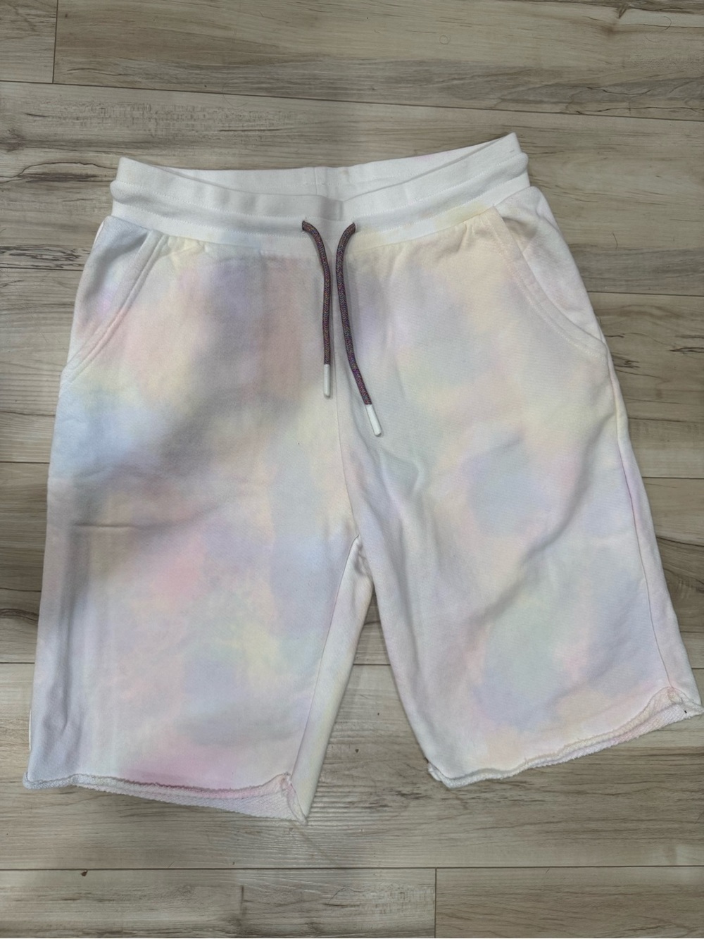 Six Week Residency Men's Pastel Tie-Dye Lounge Shorts (New)